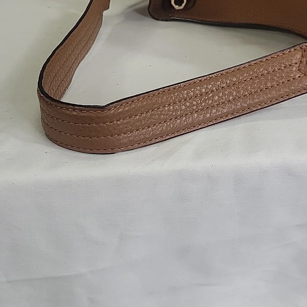 Rebecca Minkoff Brown Pebble Leather Tote Bag